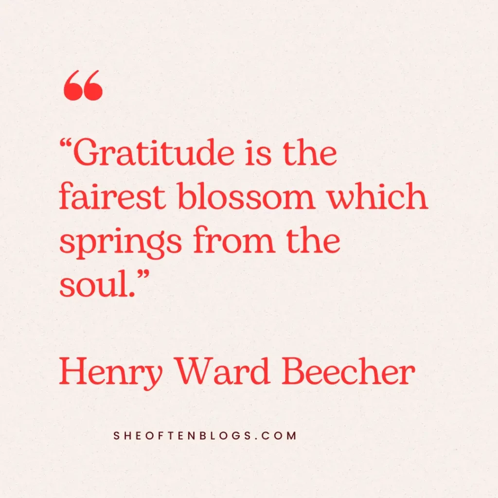 gratitude is a blessing