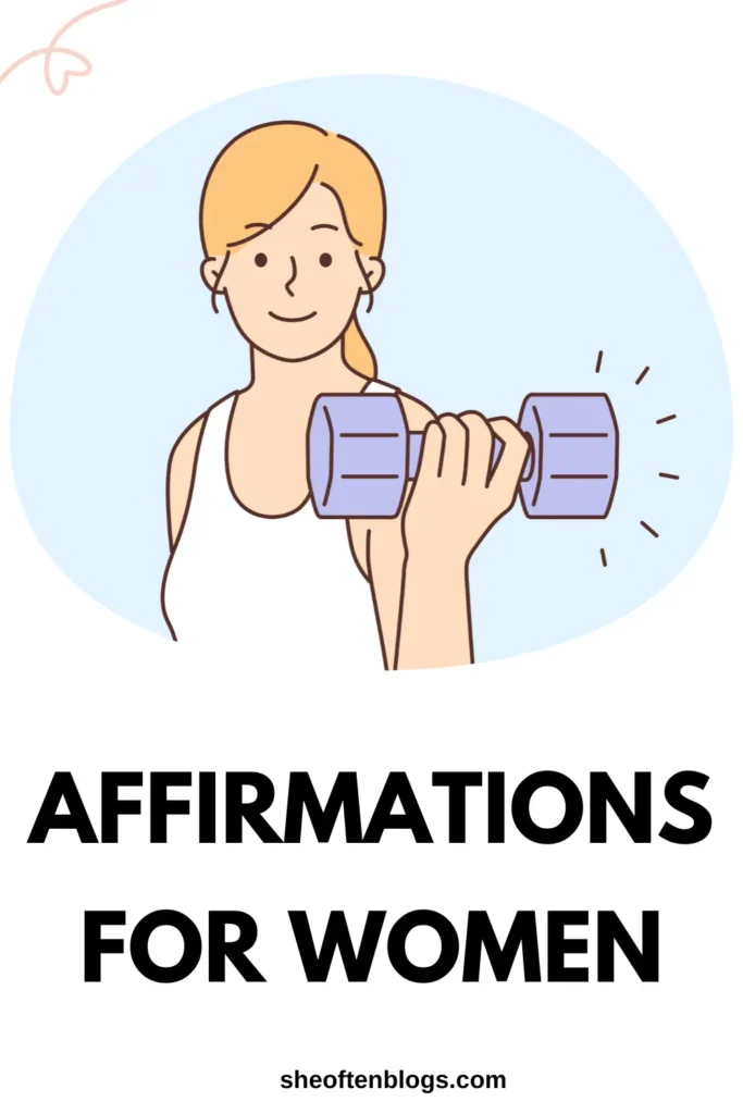 positive affirmations for women