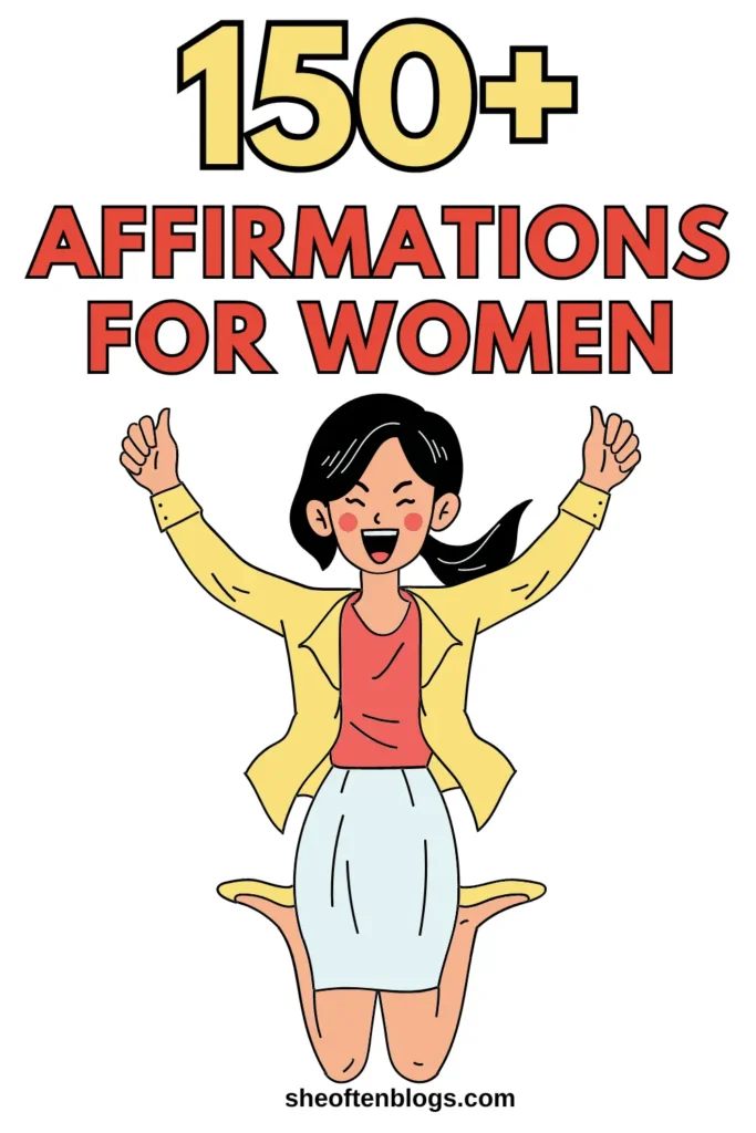 affirmations for women to stay motivated