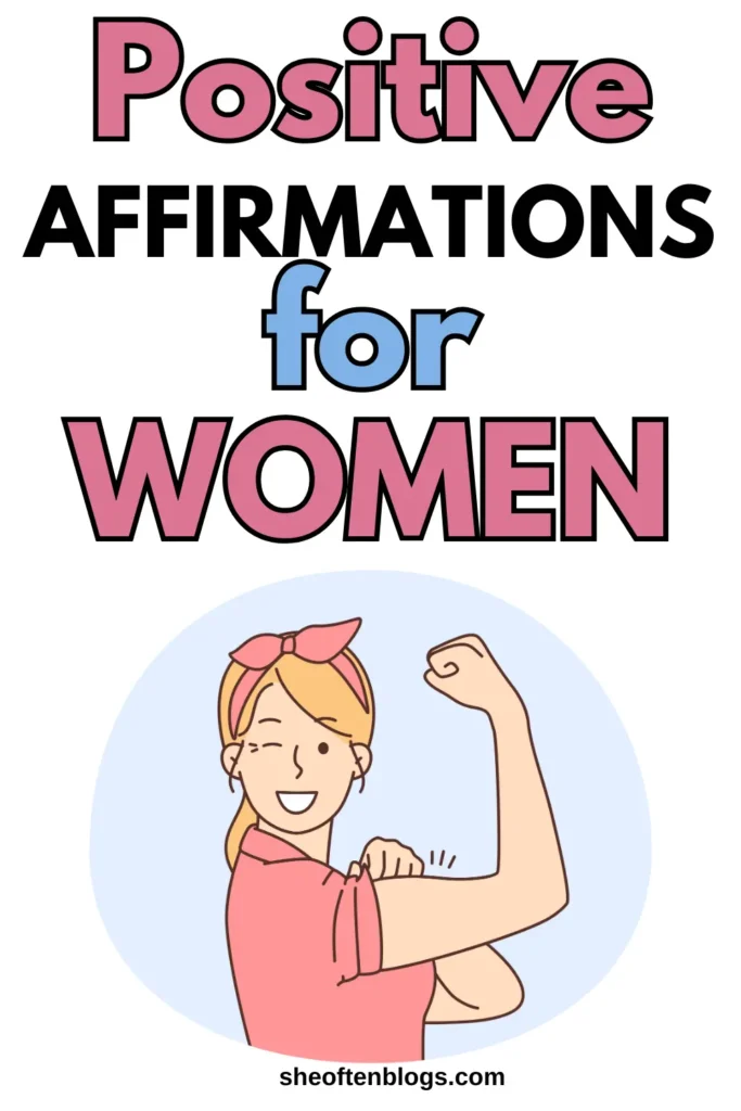 affirmations for women to stay positive