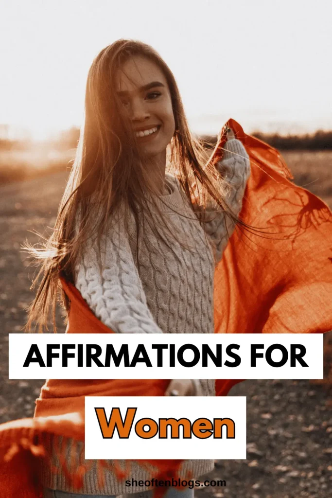 positive affirmations for women