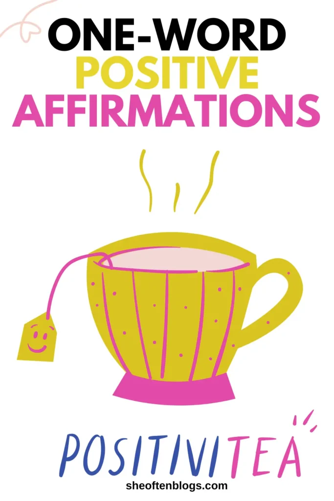 one-word positive affirmations