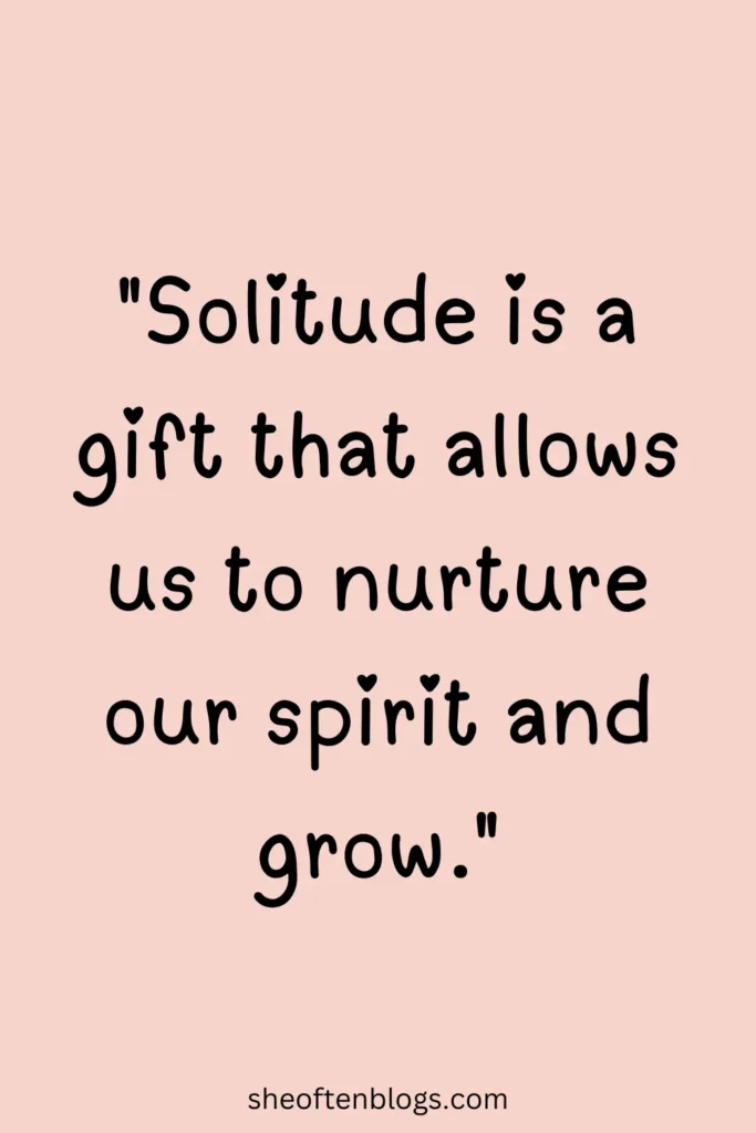 solitude quotations