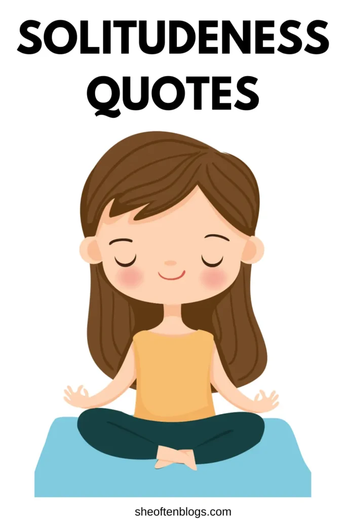 solitudeness quotes