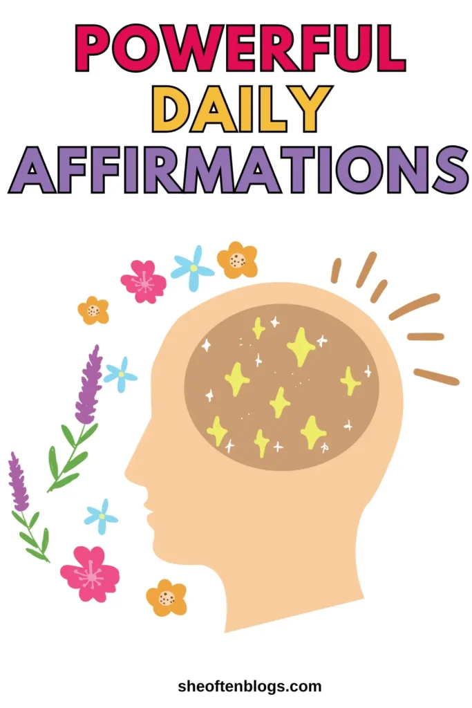 powerful everyday affirmations for 365 days