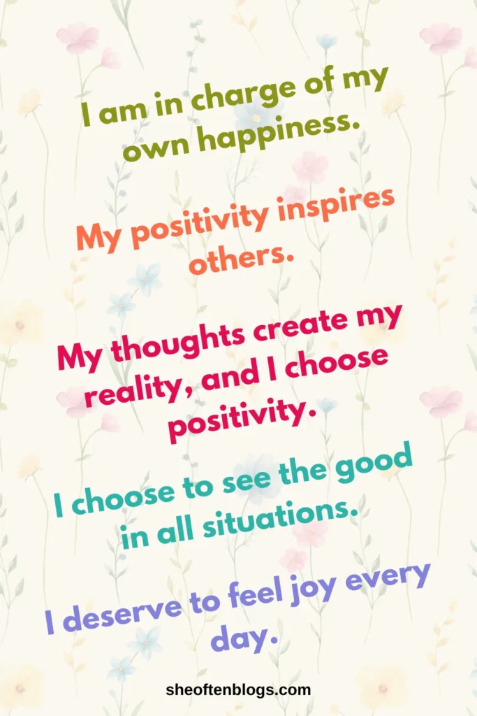 daily affirmation for a year