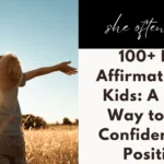 affirmations for kids