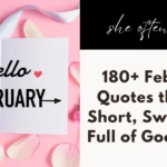 February quotes