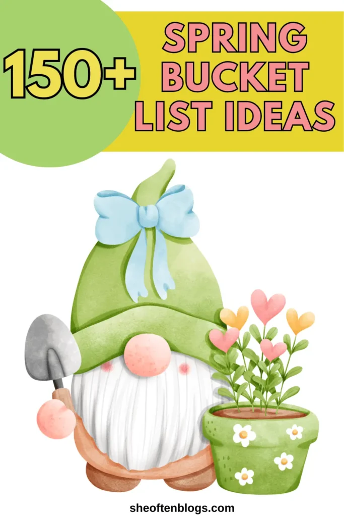 spring bucket list ideas