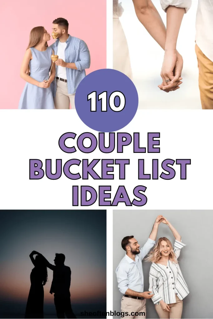 bucket list ideas for couples