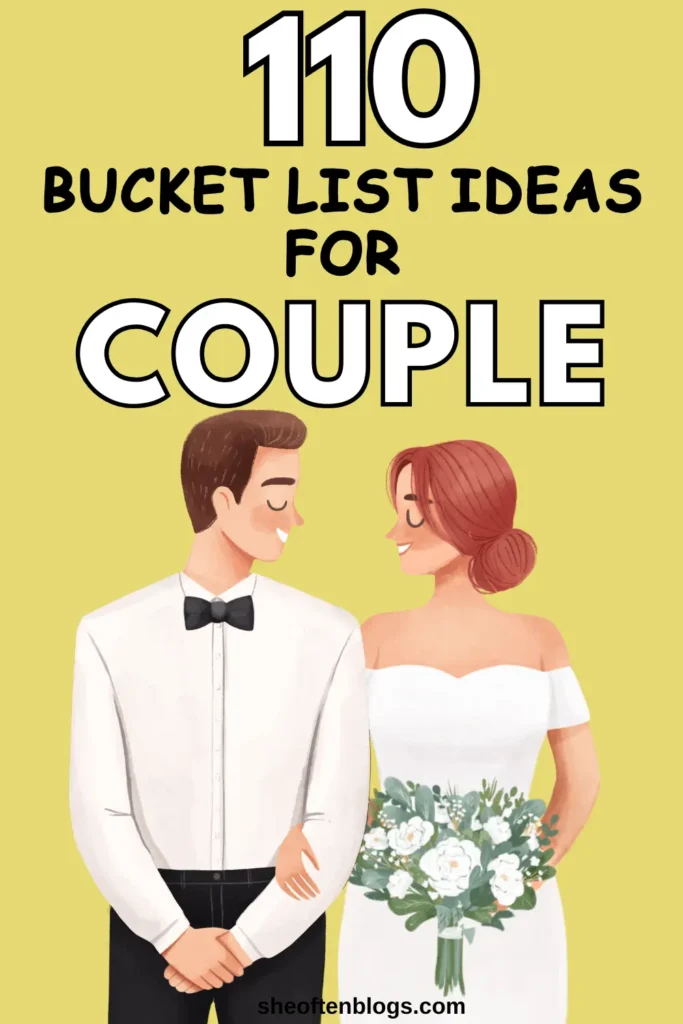 bucket list ideas for couples