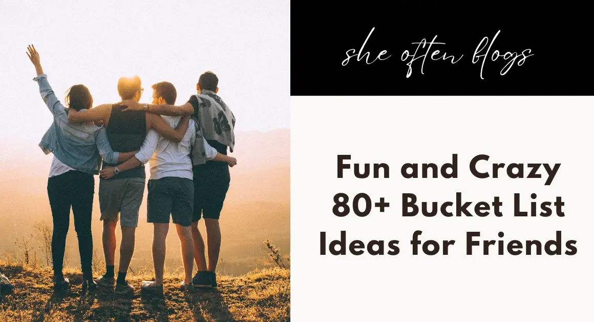 bucket list ideas for friends