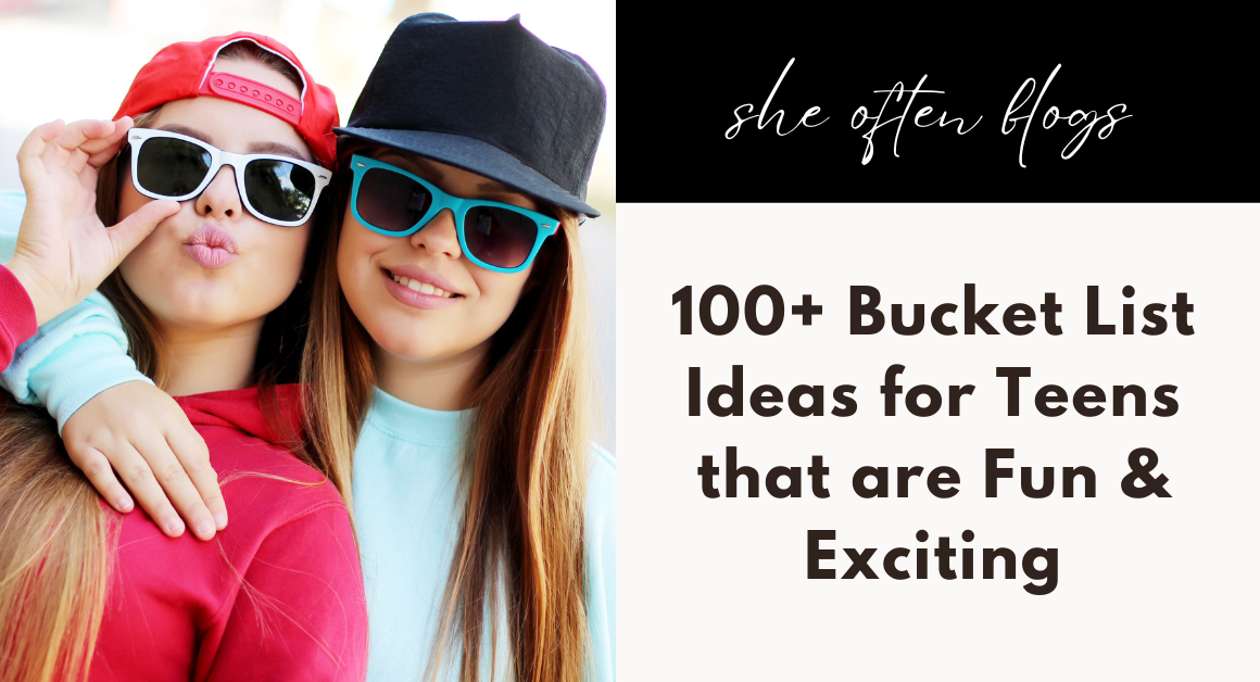 bucket list ideas for teens