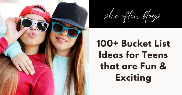 bucket list ideas for teens