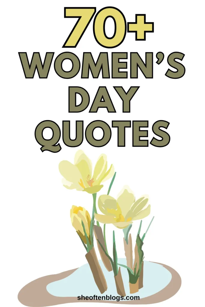 international women's day quotes