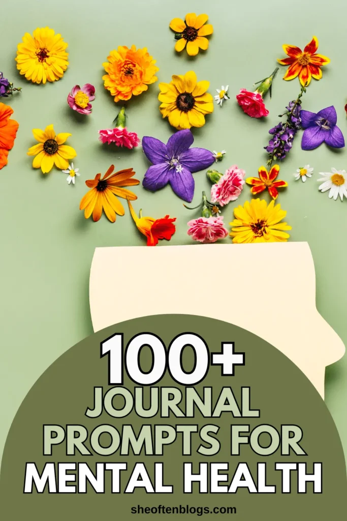 journal prompts for mental health