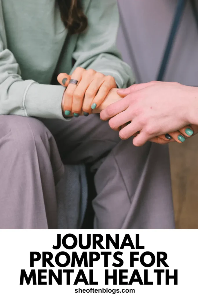 journal prompts for mental health