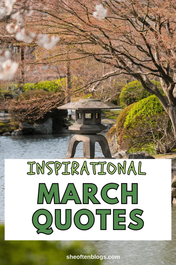 march quotes