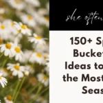 spring bucket list ideas