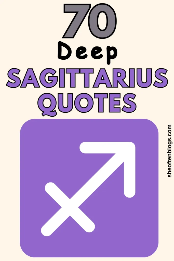 Sagittarius quotes