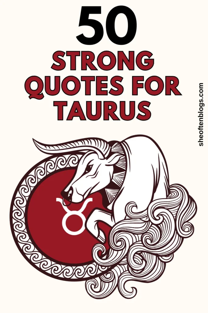 taurus quotes