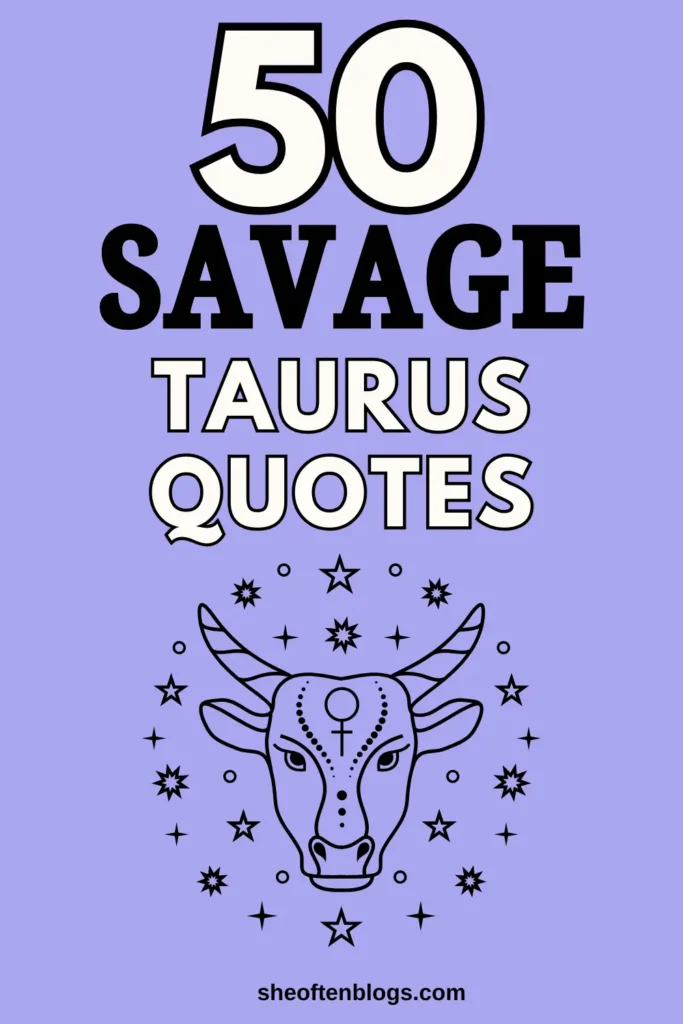 taurus quotes