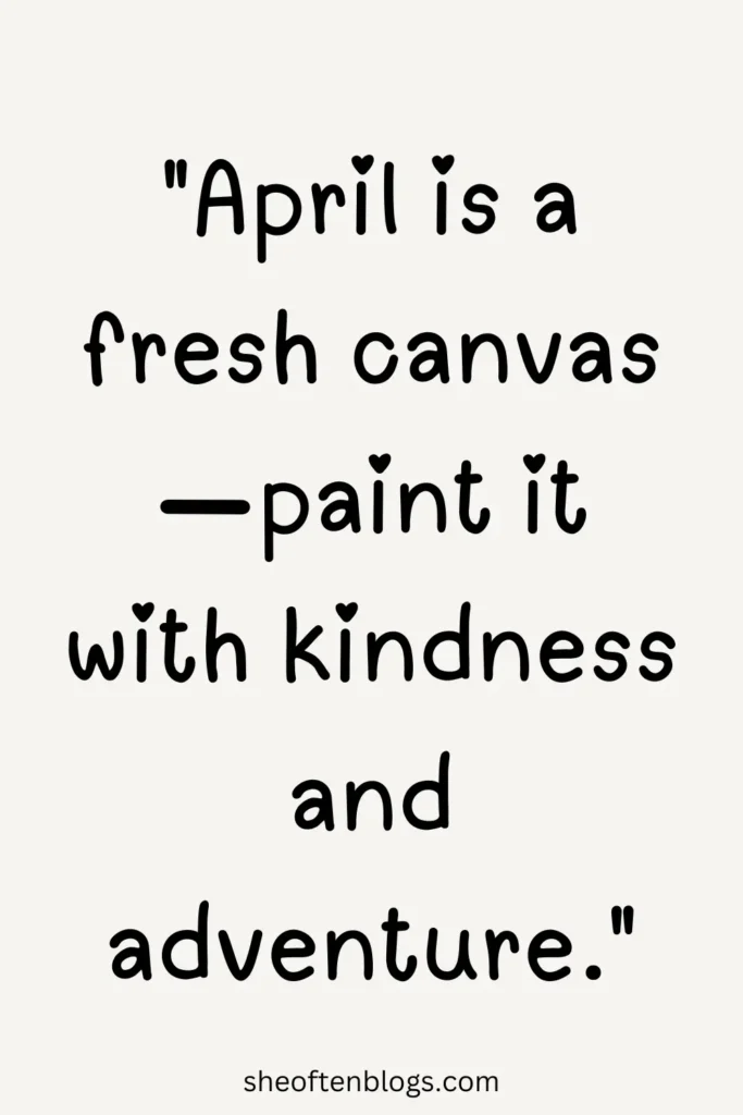 april quotes