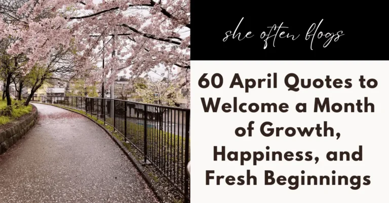 april quotes