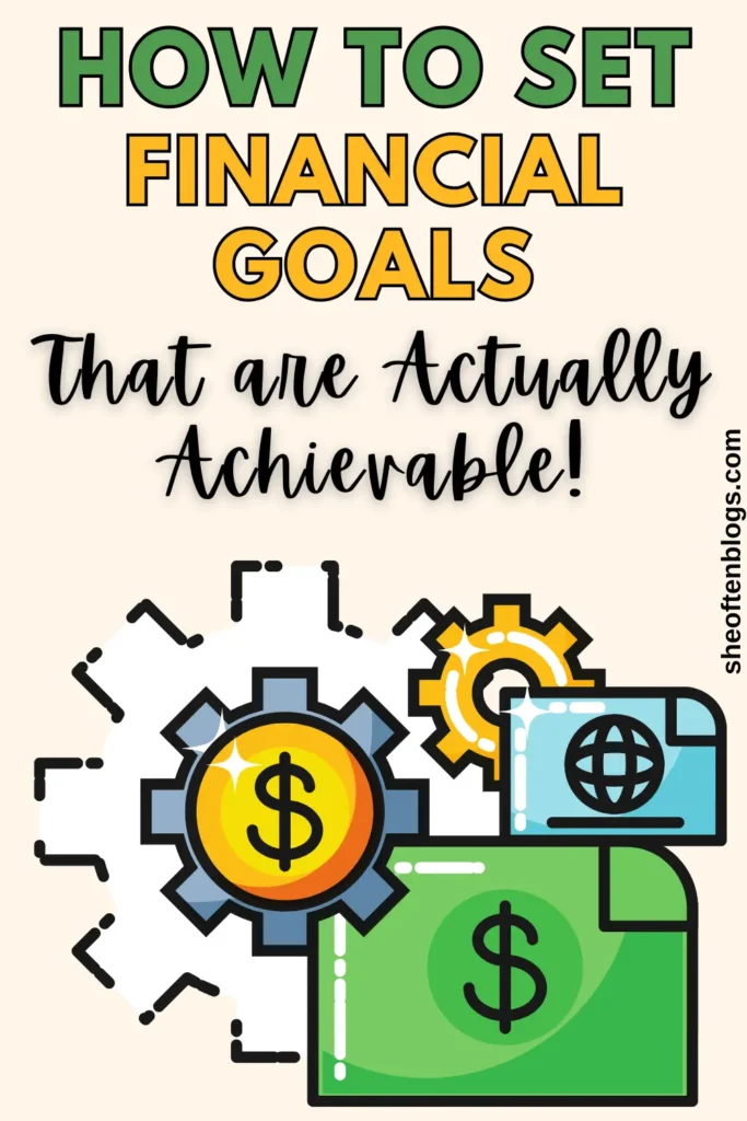 how to set financial goals