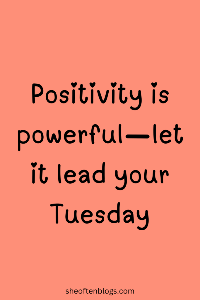 TUESDAY BLESSINGS