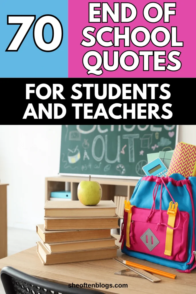 end of year quotes for students and teachers