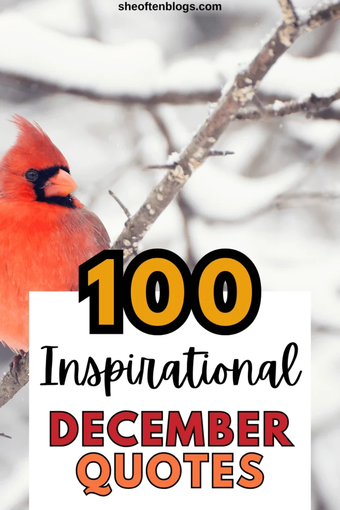 December quotes