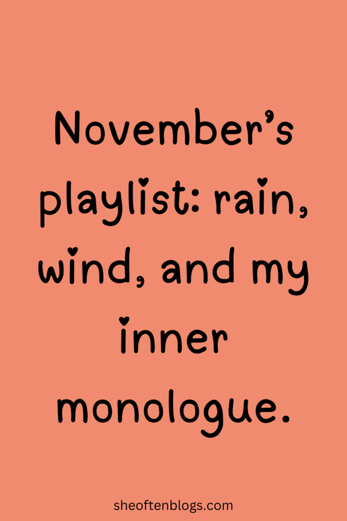 november quotes
