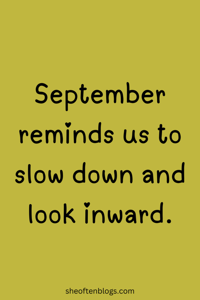 september quotes