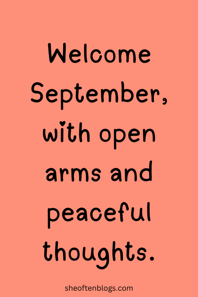 september quotes