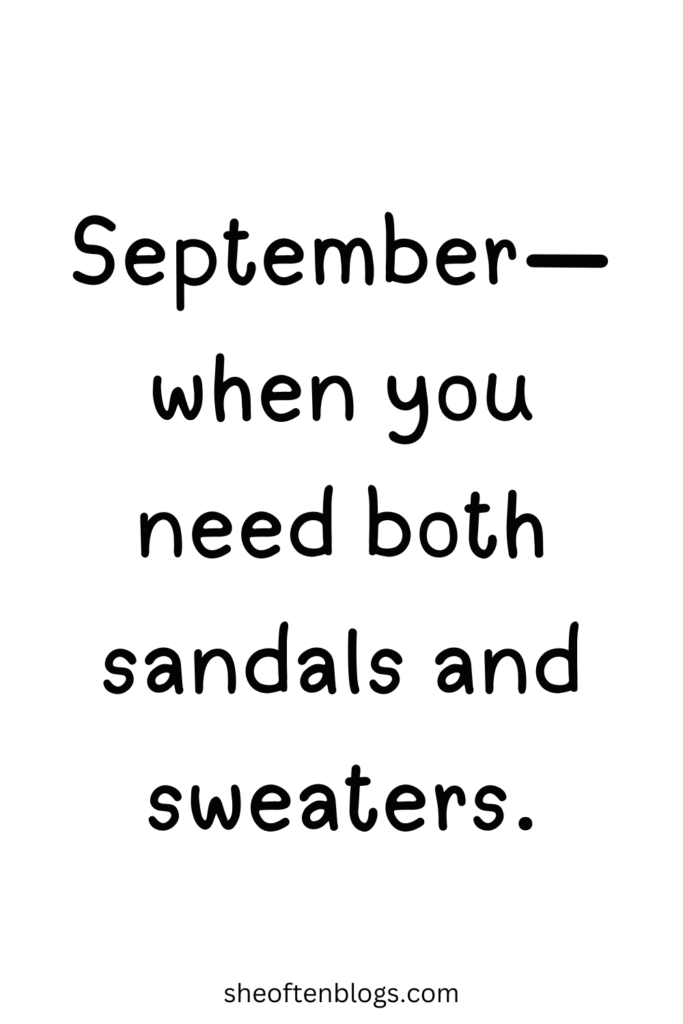 september quotes