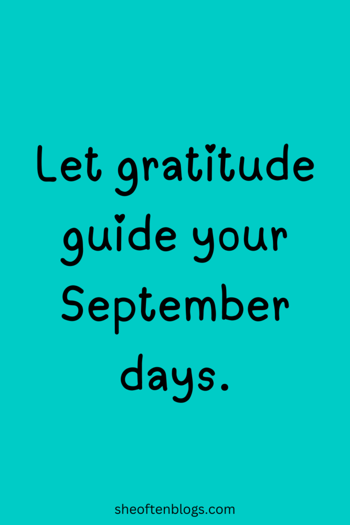 september quotes