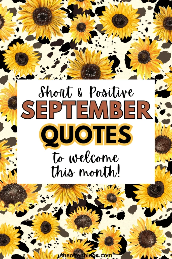 september quotes