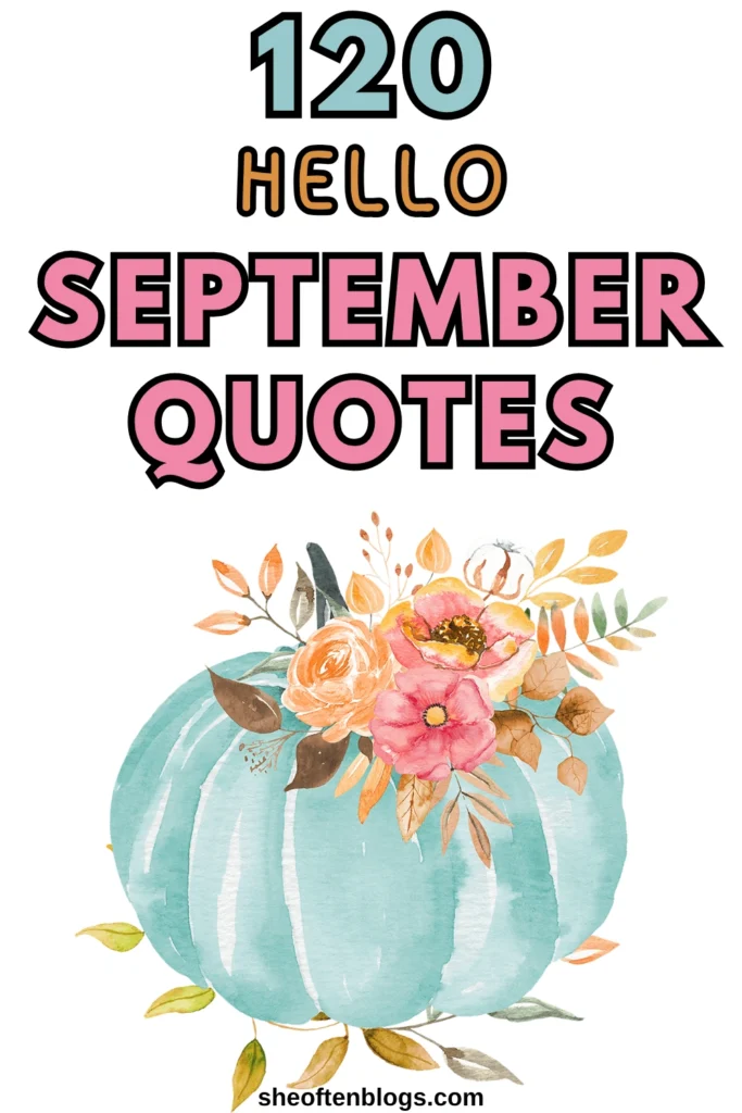 september quotes