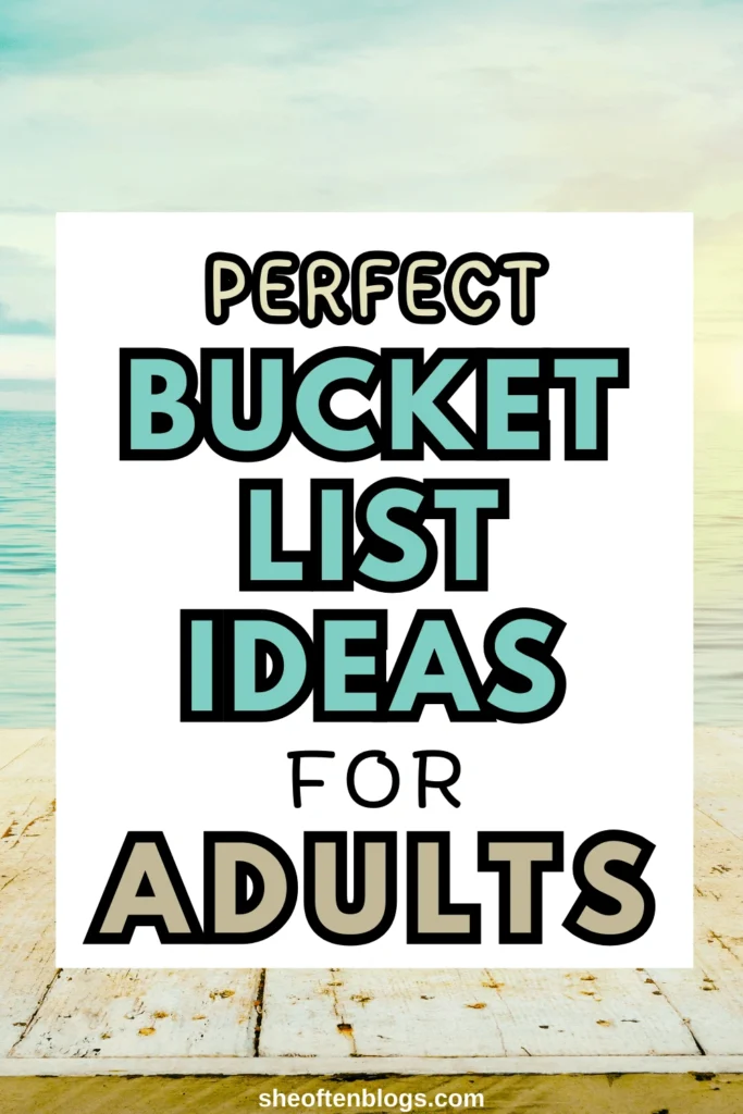 Summer bucket list ideas for young adults
