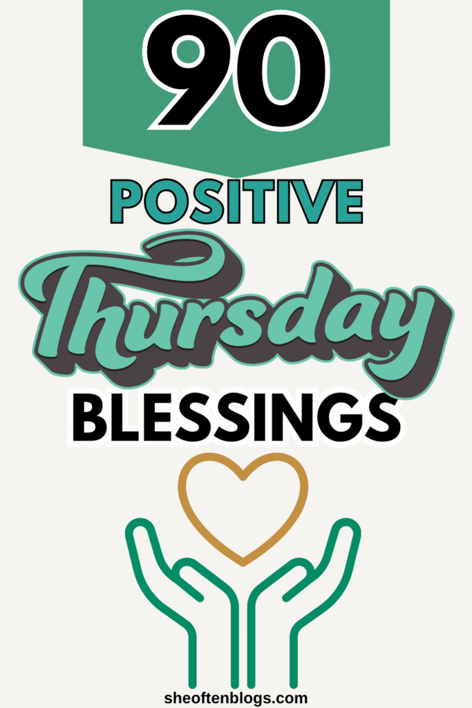 THURSDAY BLESSINGS