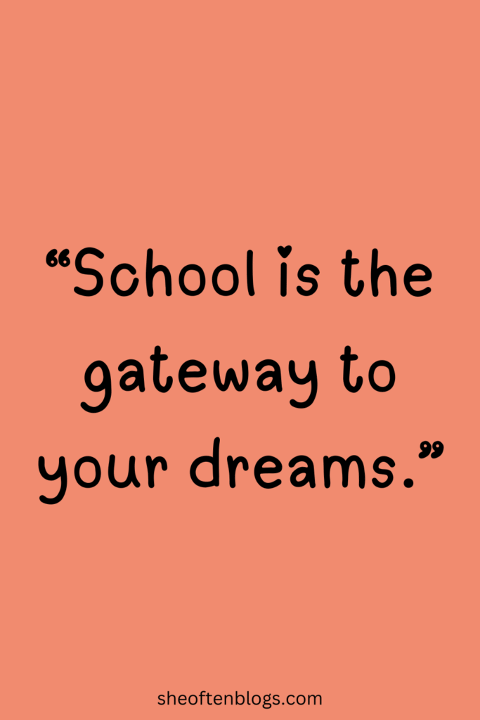 back to school quotes