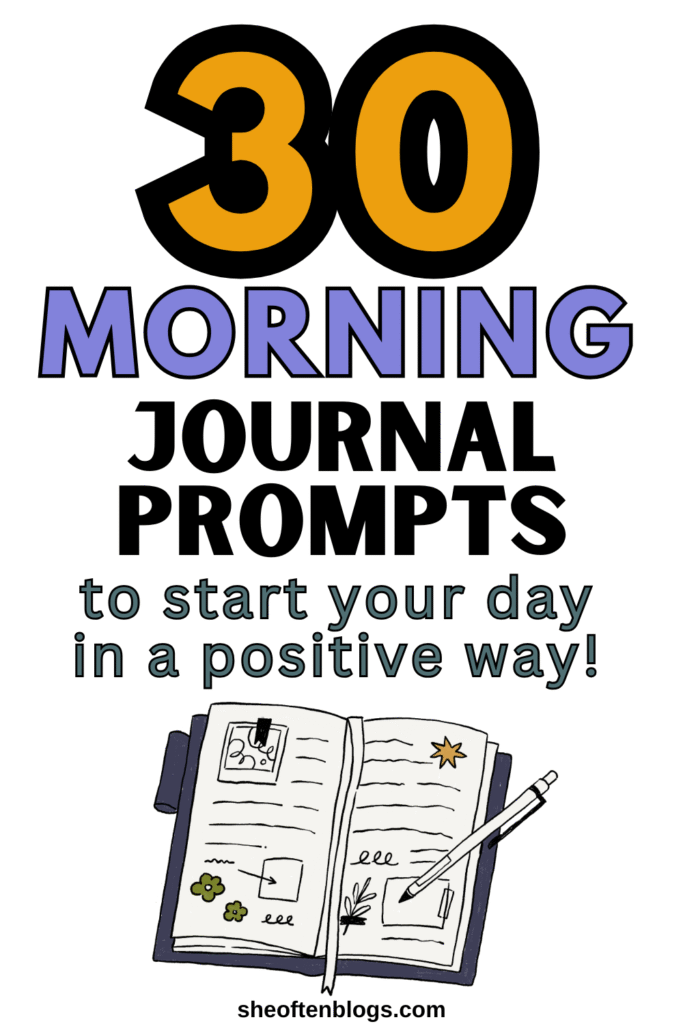 morning journal prompts