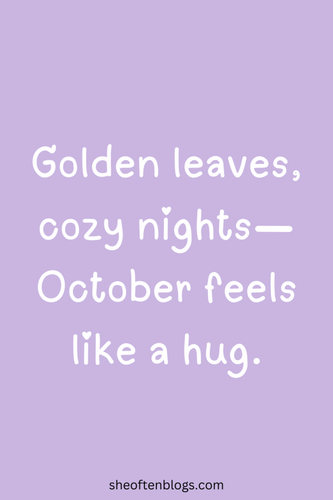 october quotes