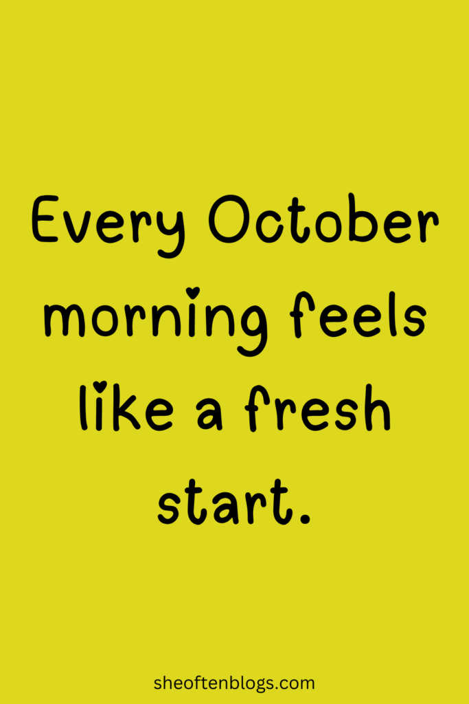 october quotes