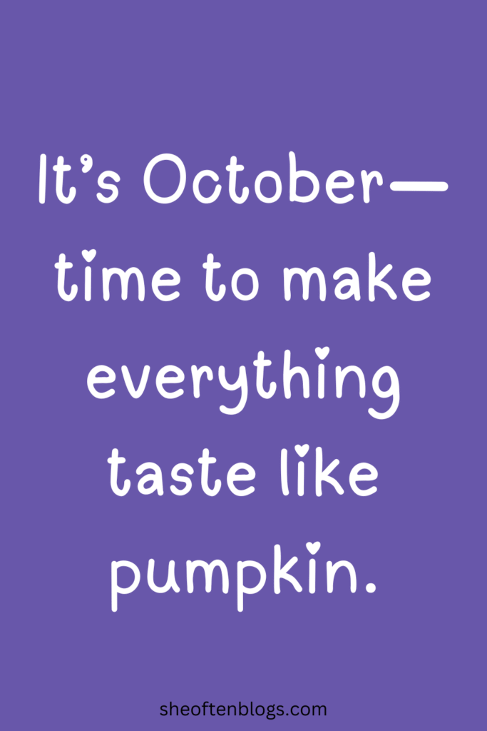 october quotes