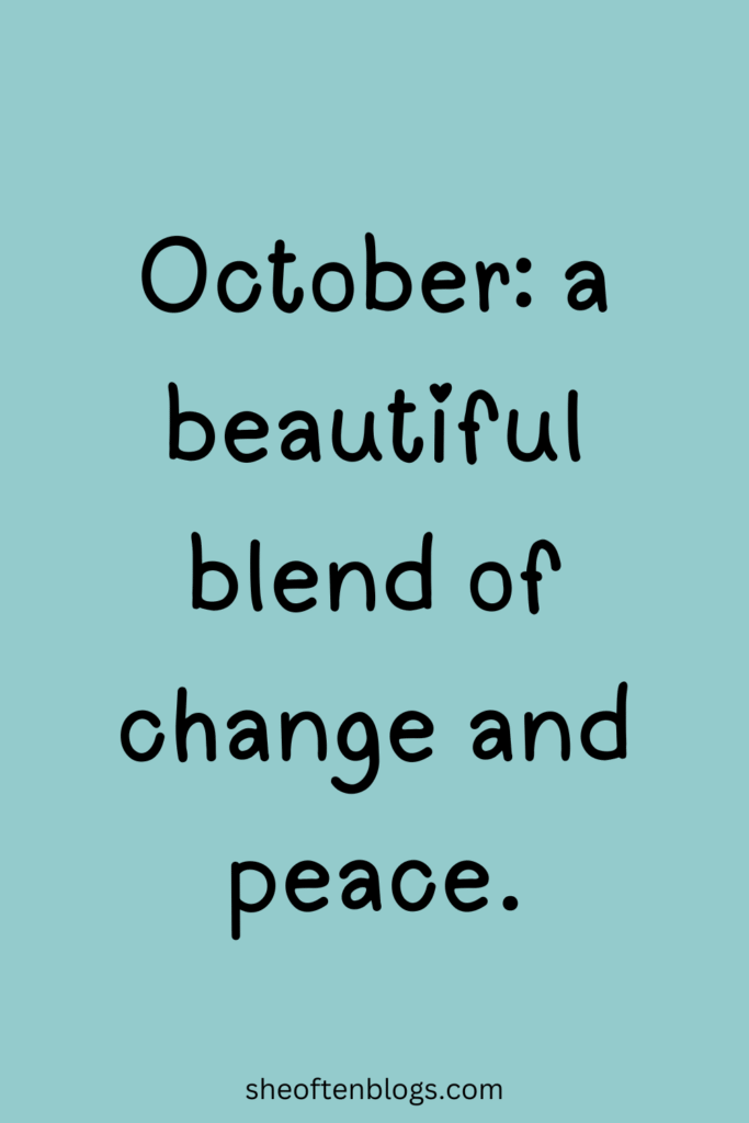 october quotes