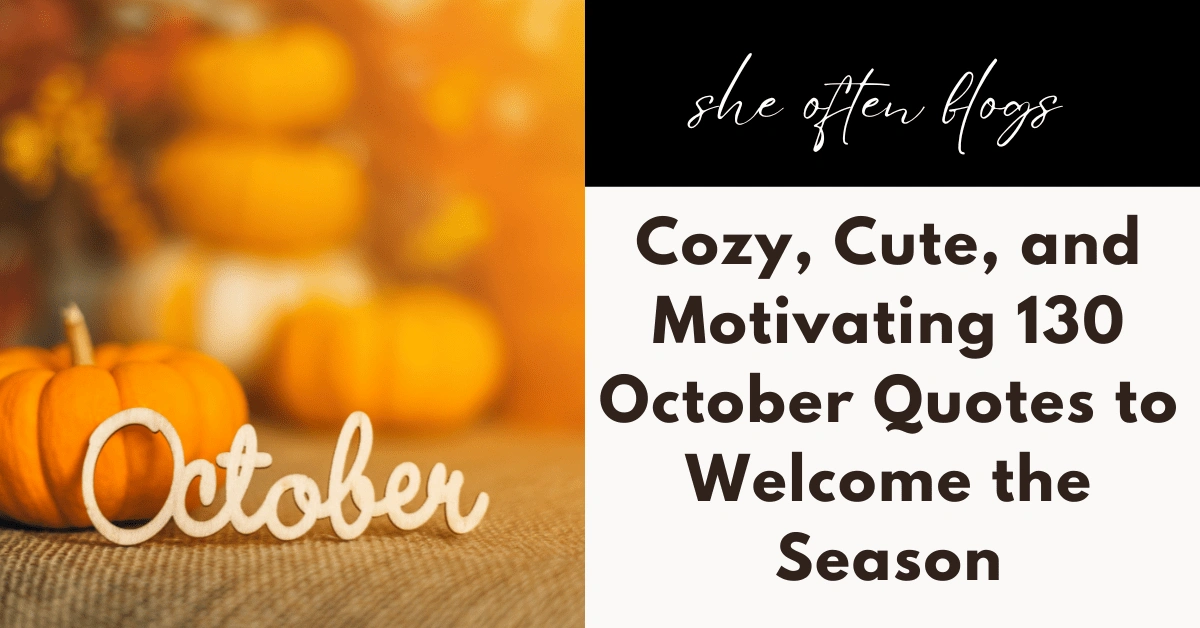october quotes