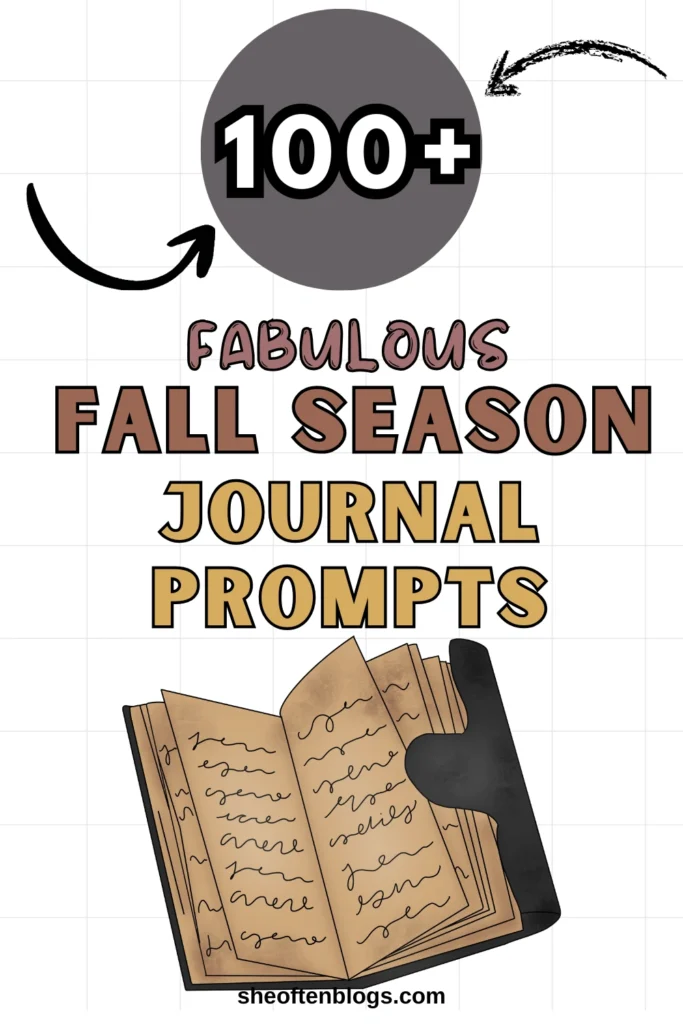 fall journal prompts