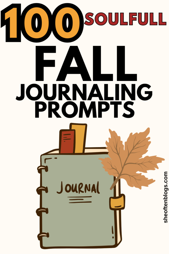 fall journal prompts